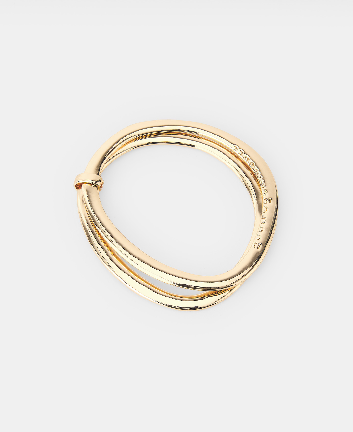 Golden zinc bracelets image number 0