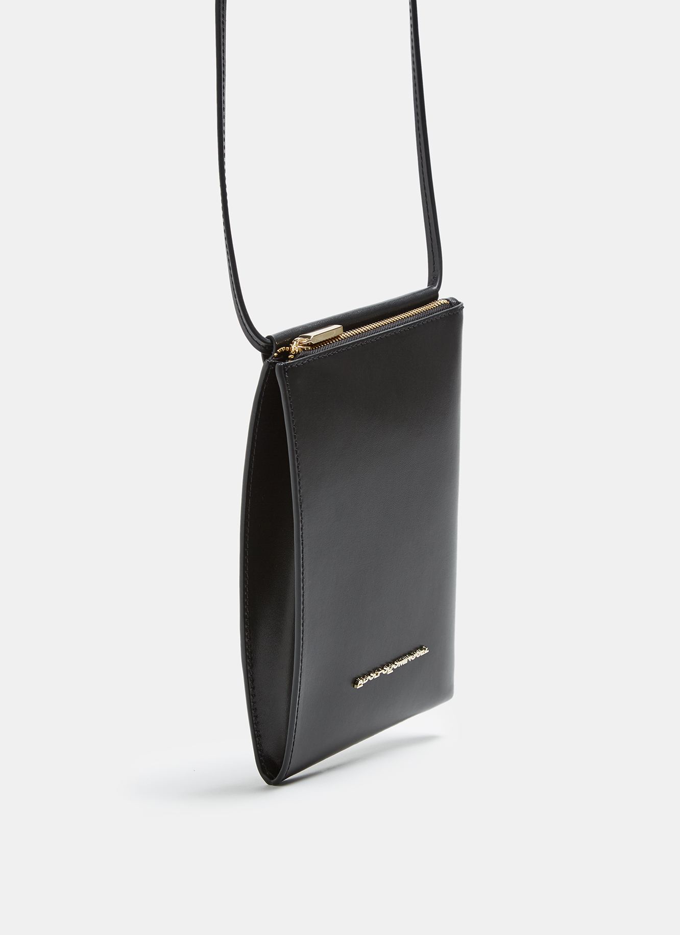 Glossy vachetta leather mini-bag image number 0