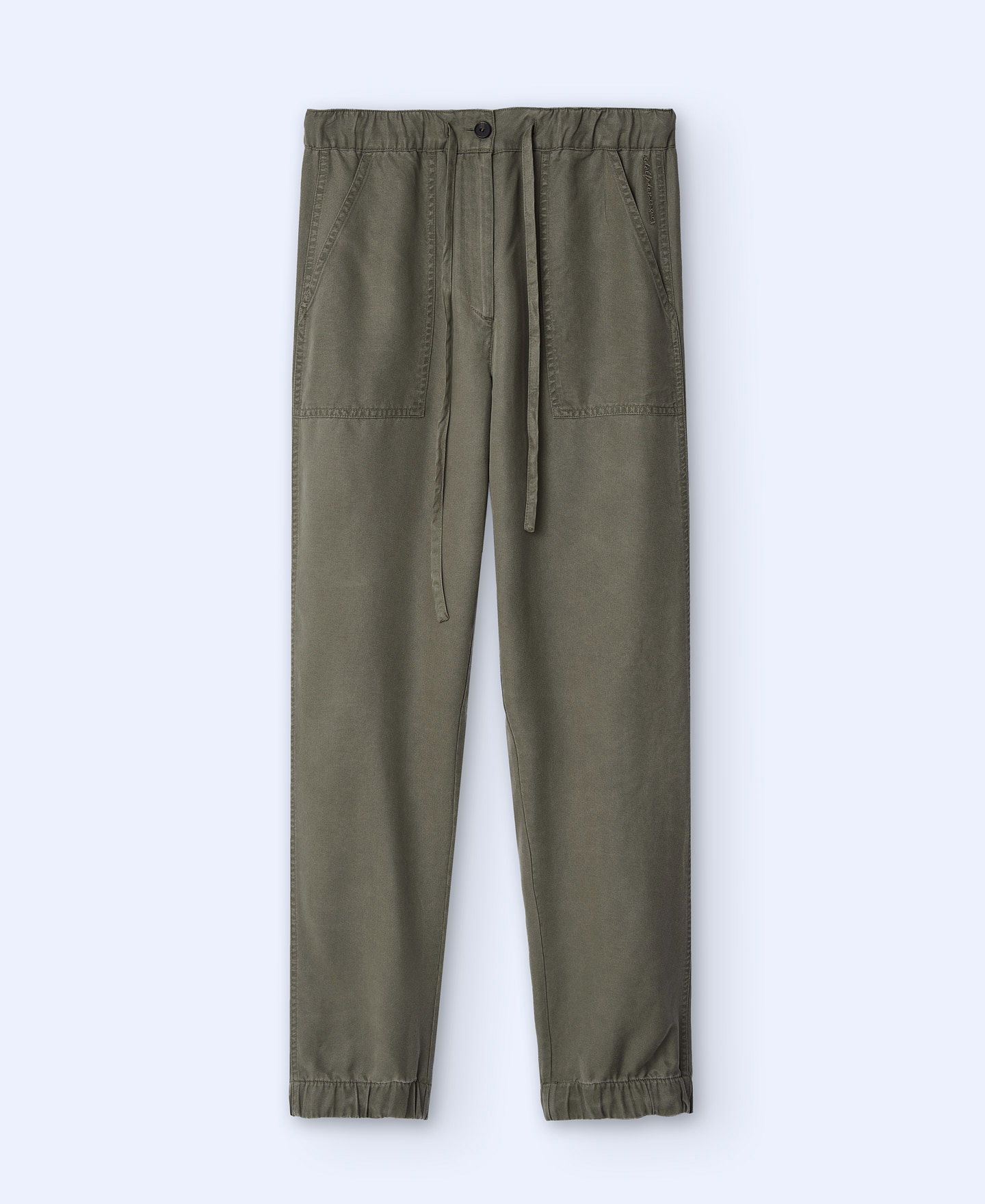Pantalón jogger en Lyocell de LENZING™ image number 4