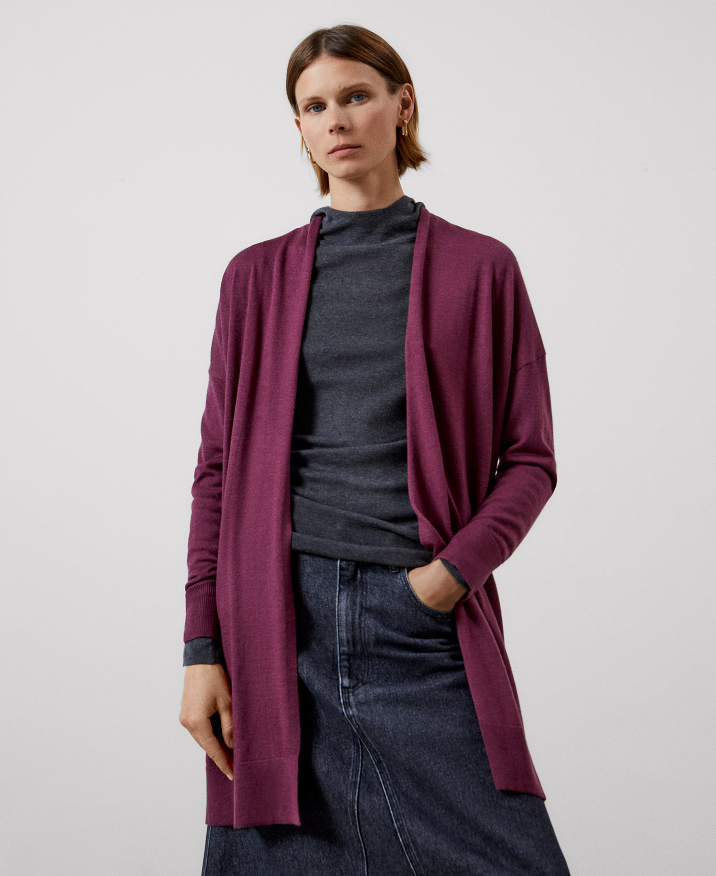 Responsible merino wool jacket image number 0
