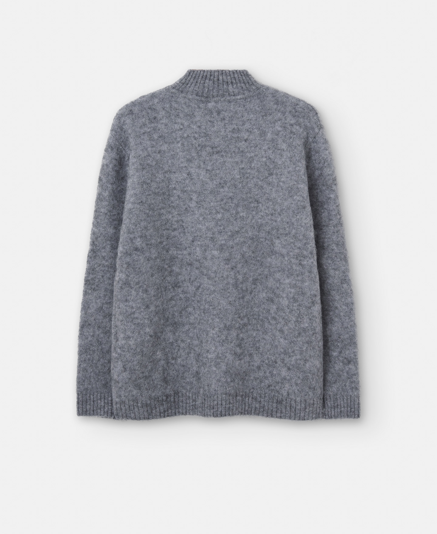 Jersey de punto en lana merino y alpaca image number 1
