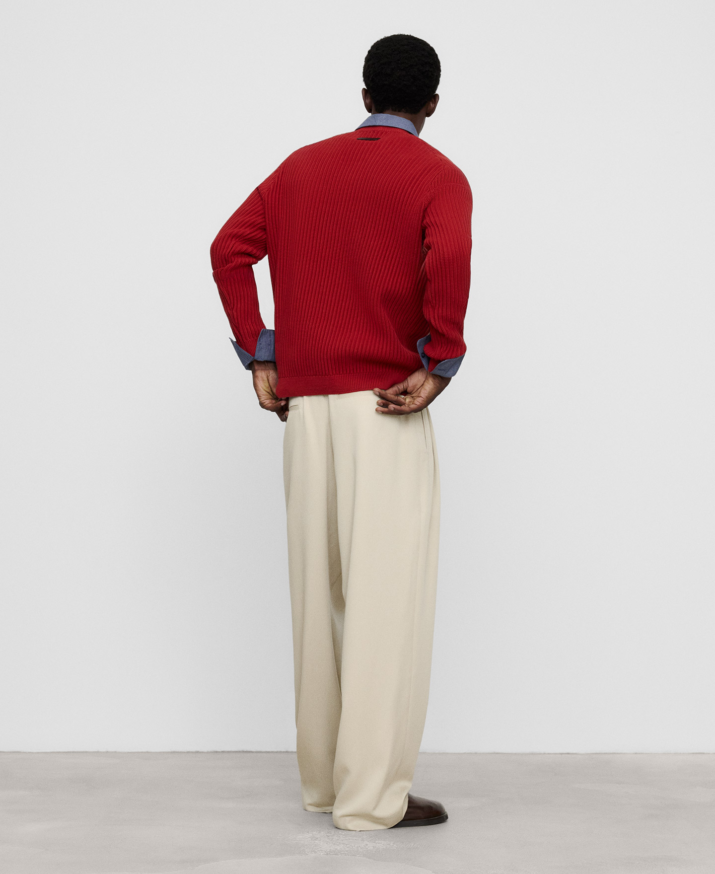 Pantal&oacute;n jogger en lyocell image number 2