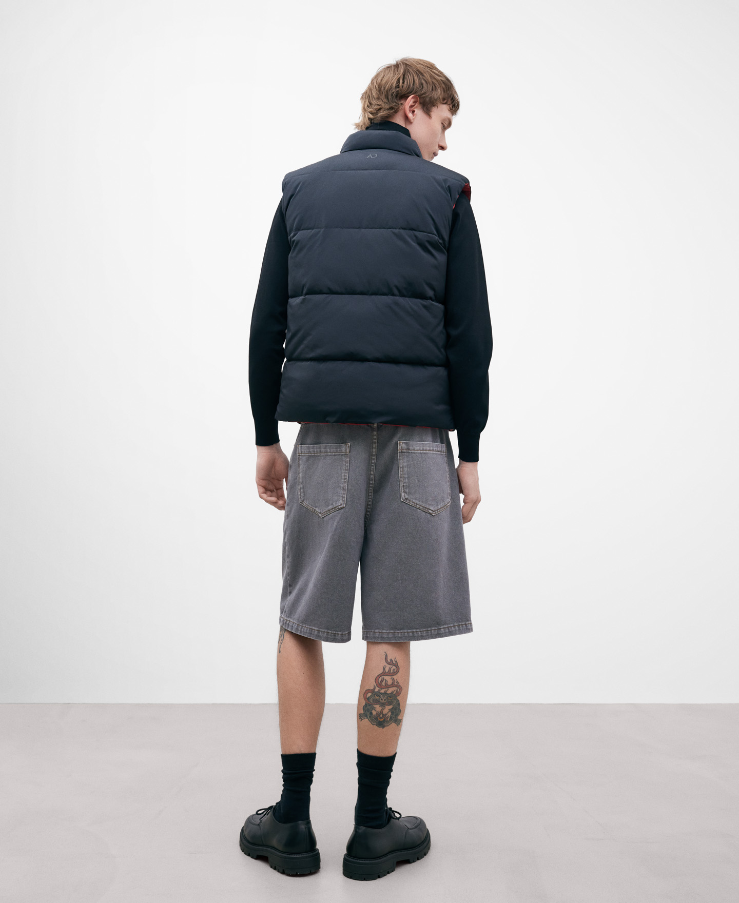 Reversible padded waistcoat image number 2