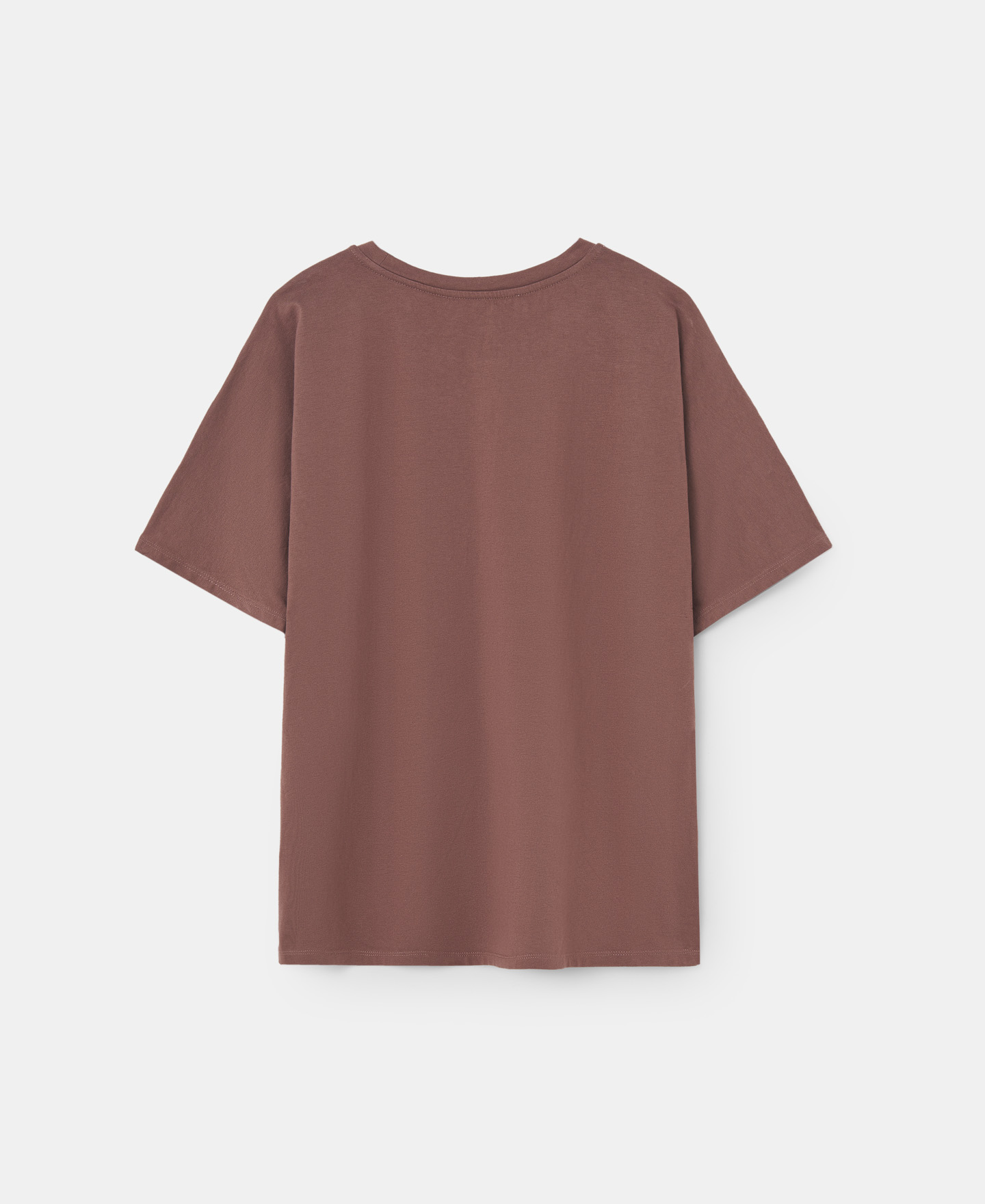 Pink recycled cotton t-shirt image number 5
