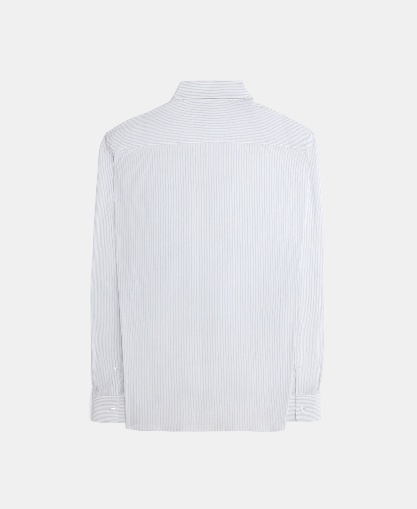 Camisa rayas finas en algodón image number 5