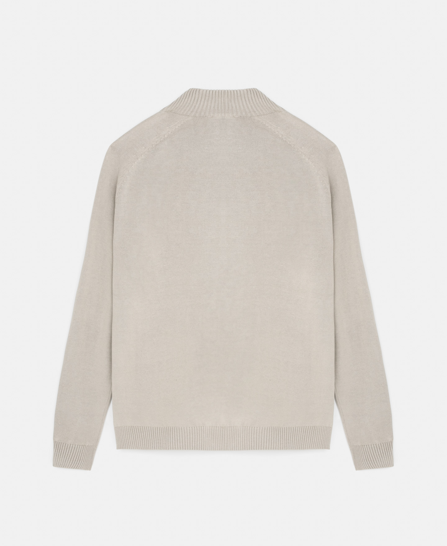 Knitted jacket with zip image number 5