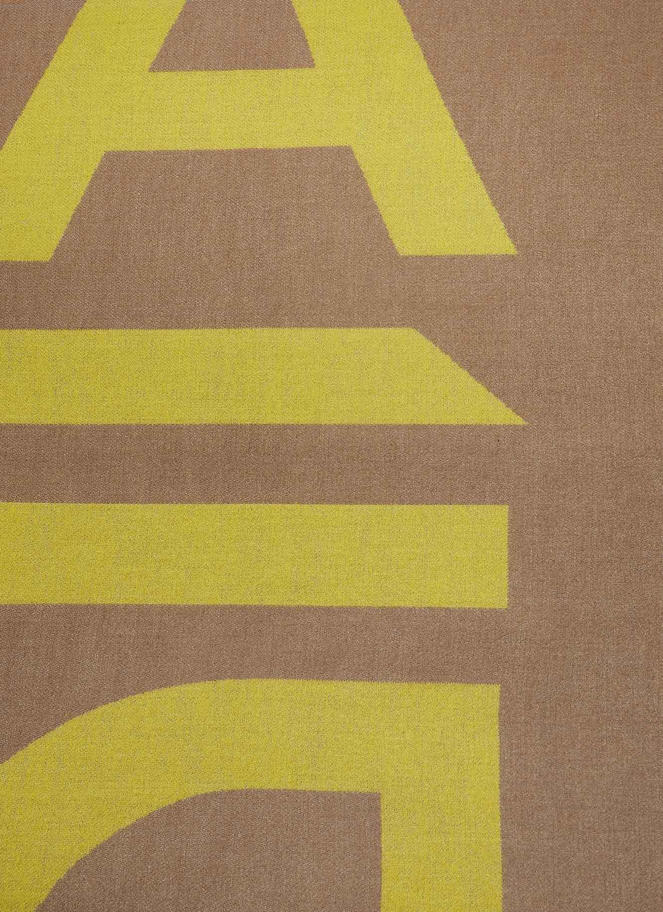 Foulard bicolor con logo image number 3