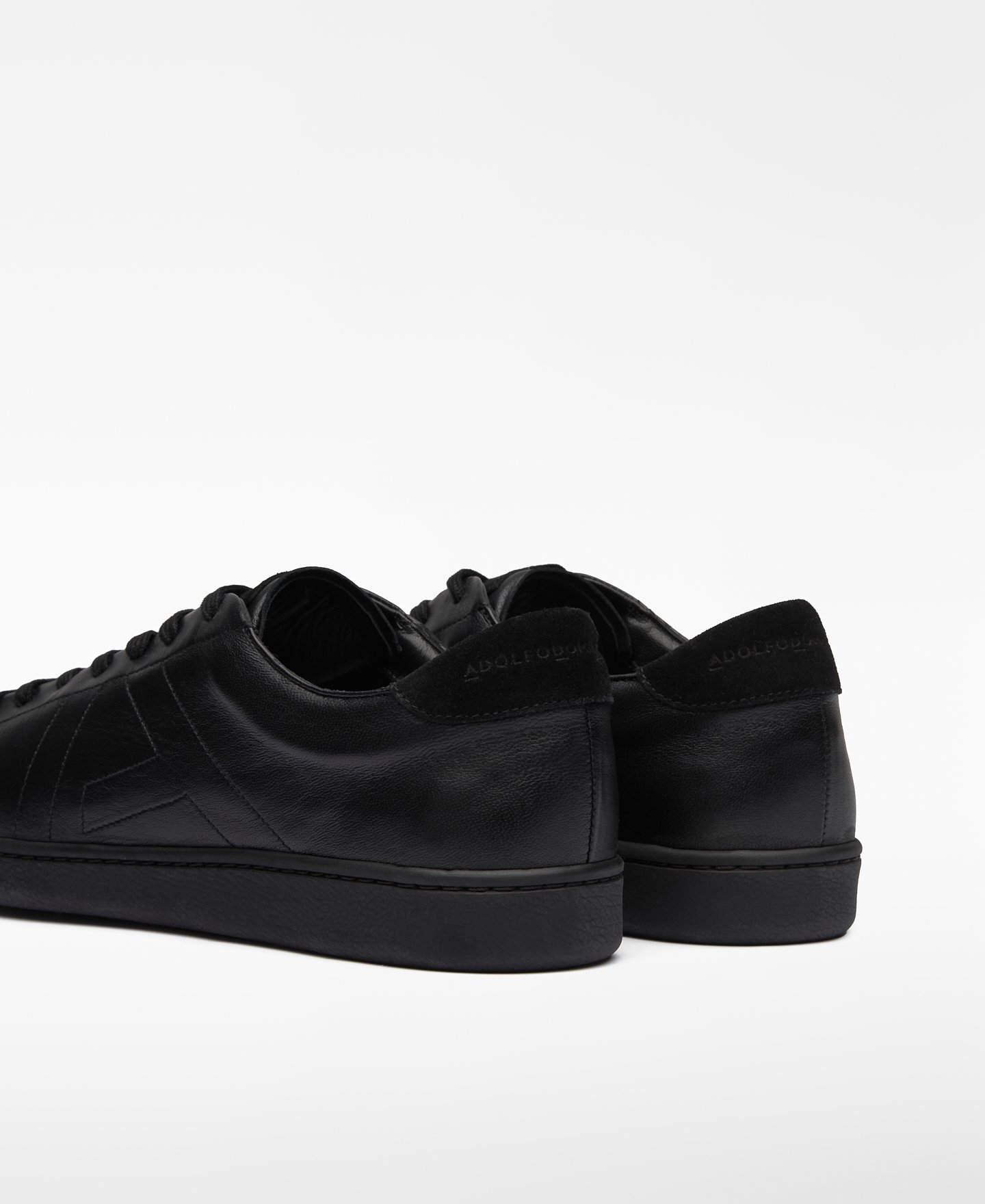 Zapatilla piel maxi logo pespunteado image number 2