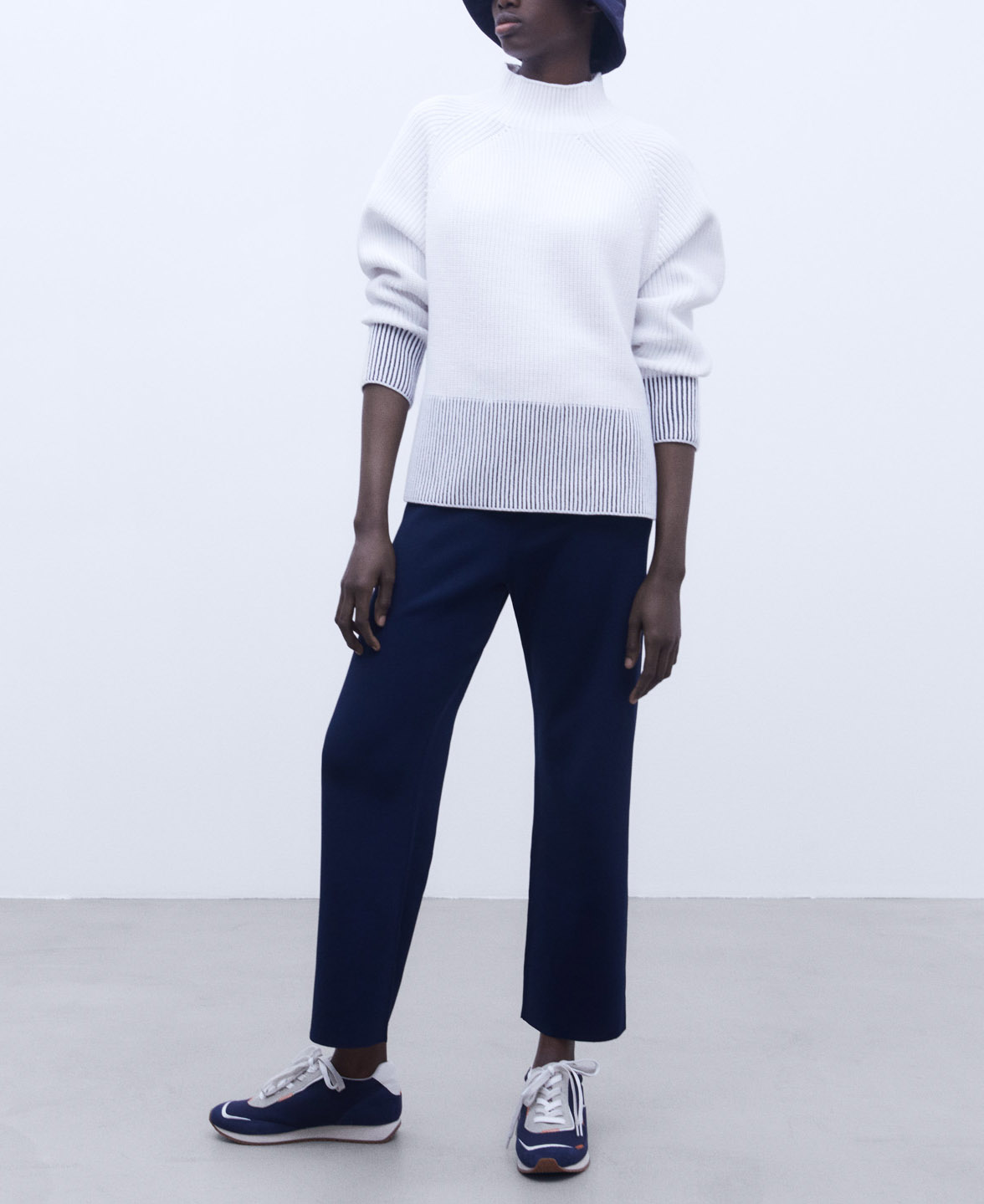 Perkins collar sweater image number 1