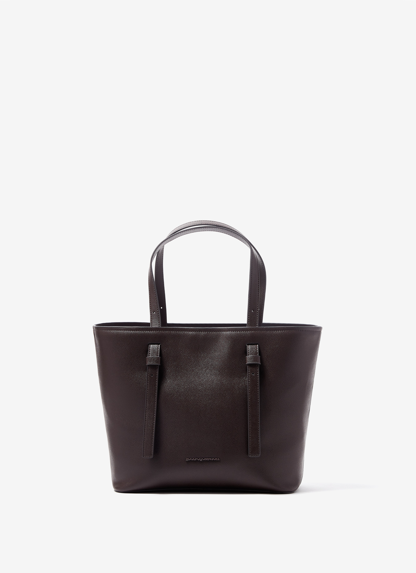 Shopper horizontal en efecto saffiano image number 0