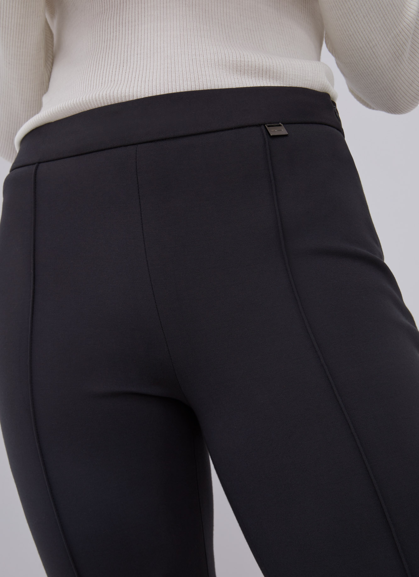 Straight trousers with French seams image number 2