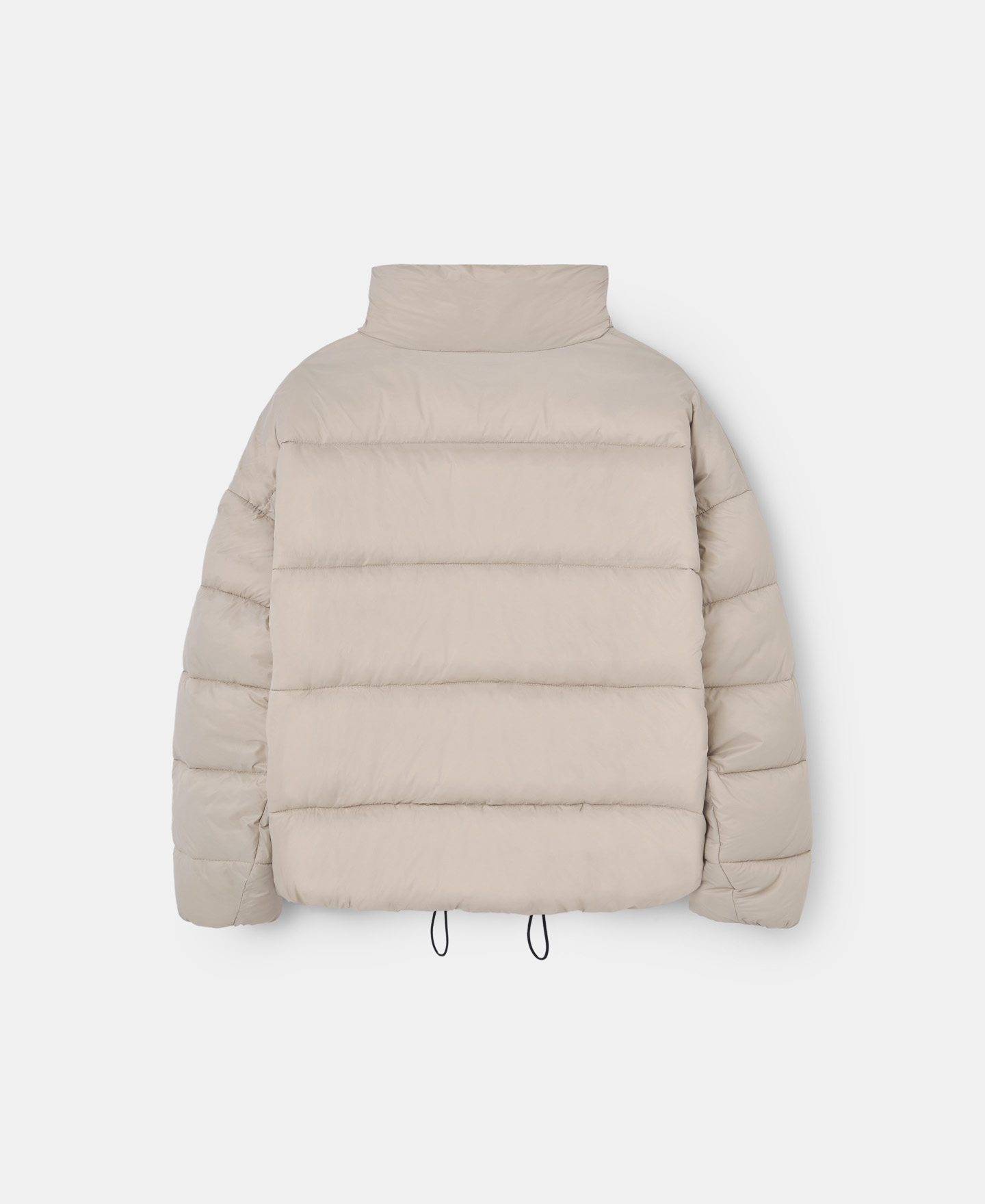 Oversize padded nylon jacket image number 5