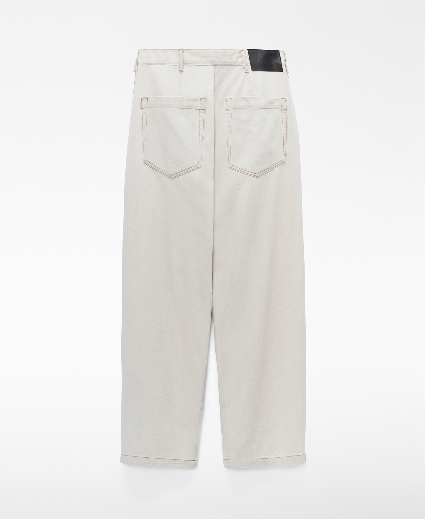 Pantal&oacute;n baggy cruzado denim algod&oacute;n image number 5