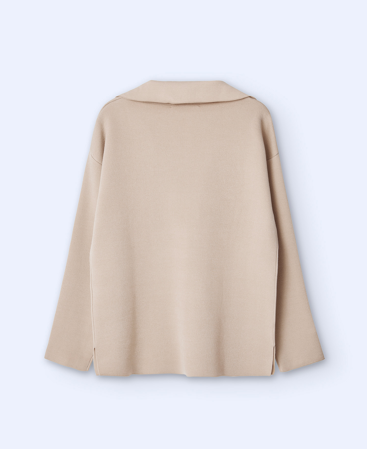Jersey en punto doble frontura image number 5
