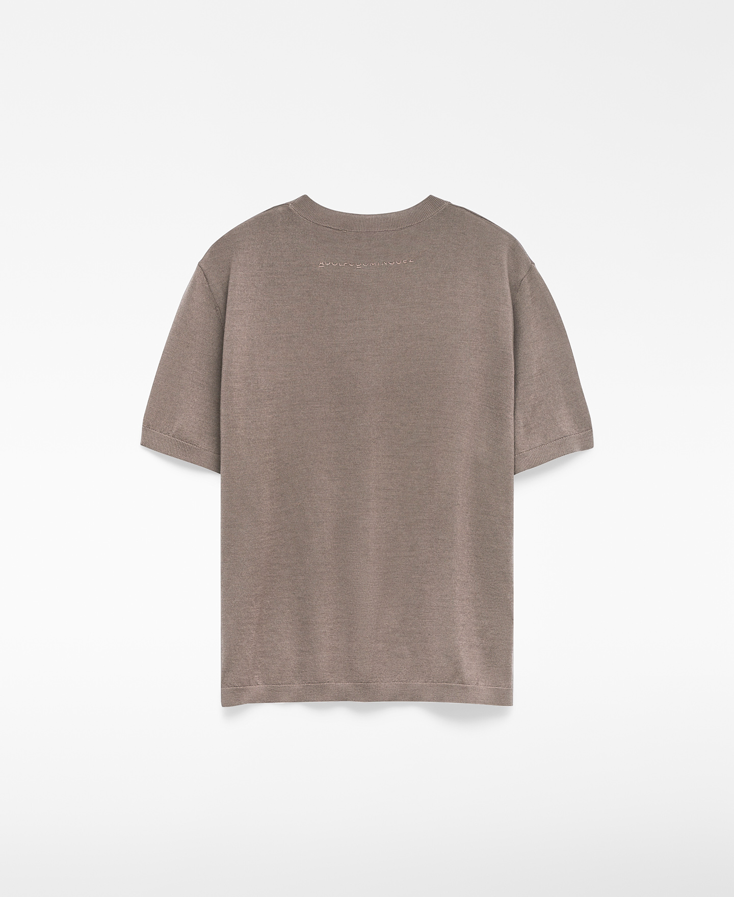 Merino wool short sleeve sweater woman image number 5