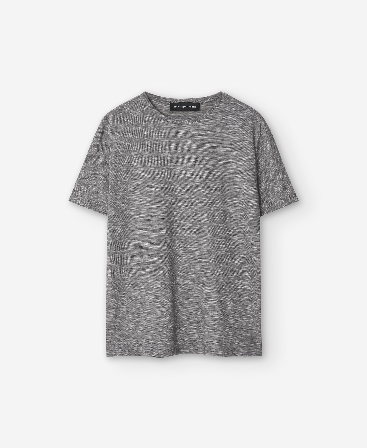 Brown cotton T-shirt for men image number 4