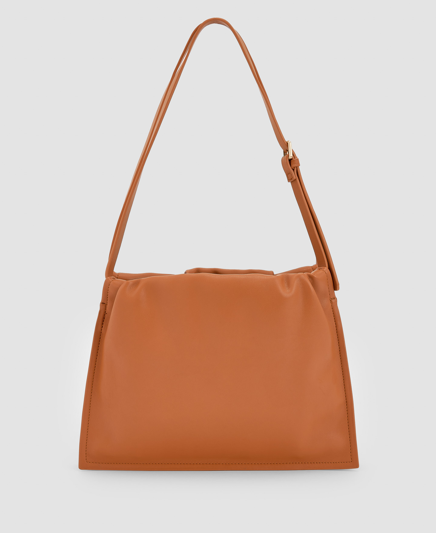 Recycled material shoulder bag image number 1