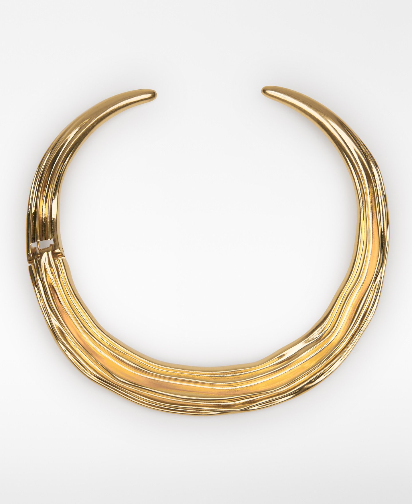 Metall-Choker mit Relief für Frauen image number 0