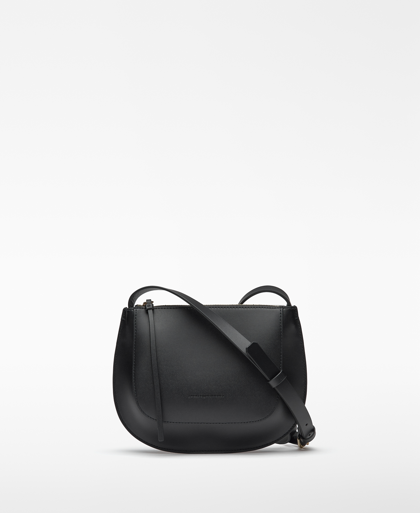 Bandolera piel responsable negro mujer image number 5