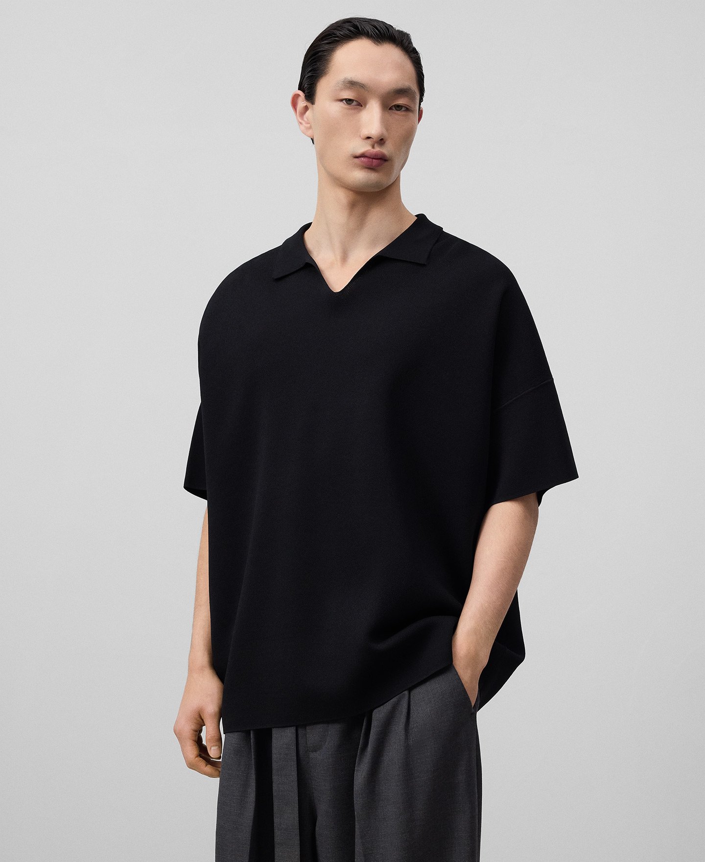 Polo oversize punto hombre image number 0