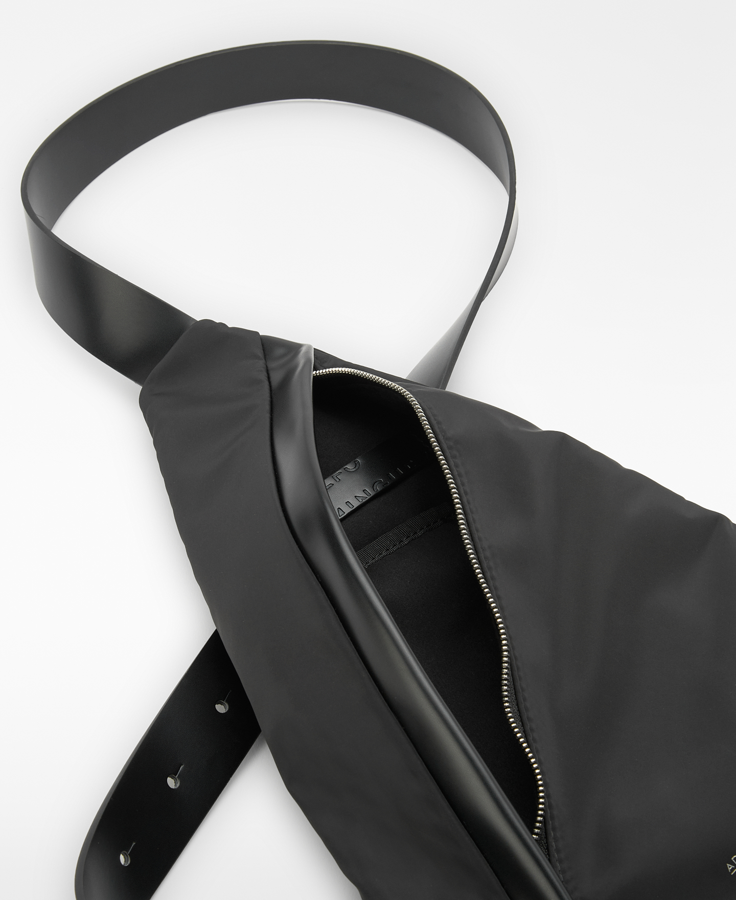 Nylon triangular crossbody image number 3