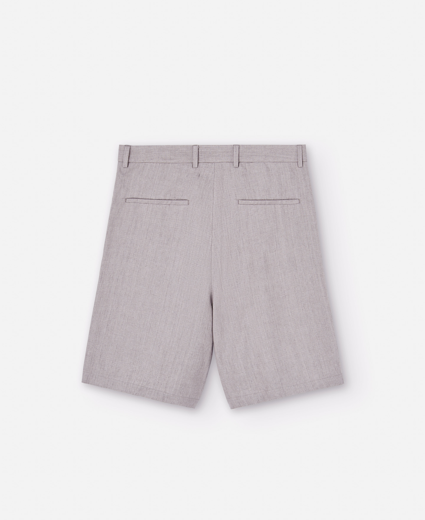 European responsible linen Bermuda image number 5