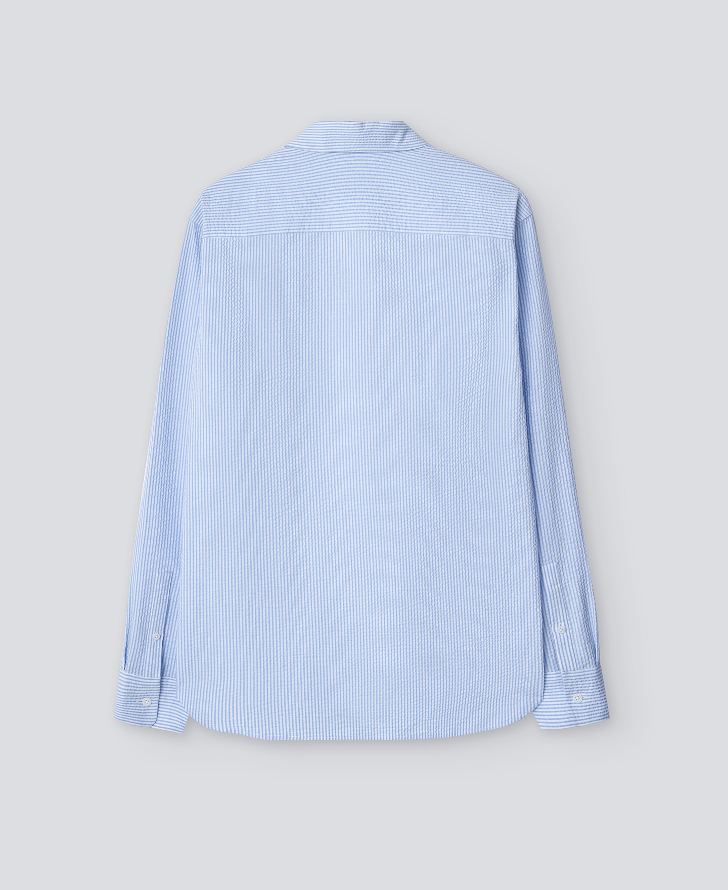 Striped regular fit shirt man image number 5