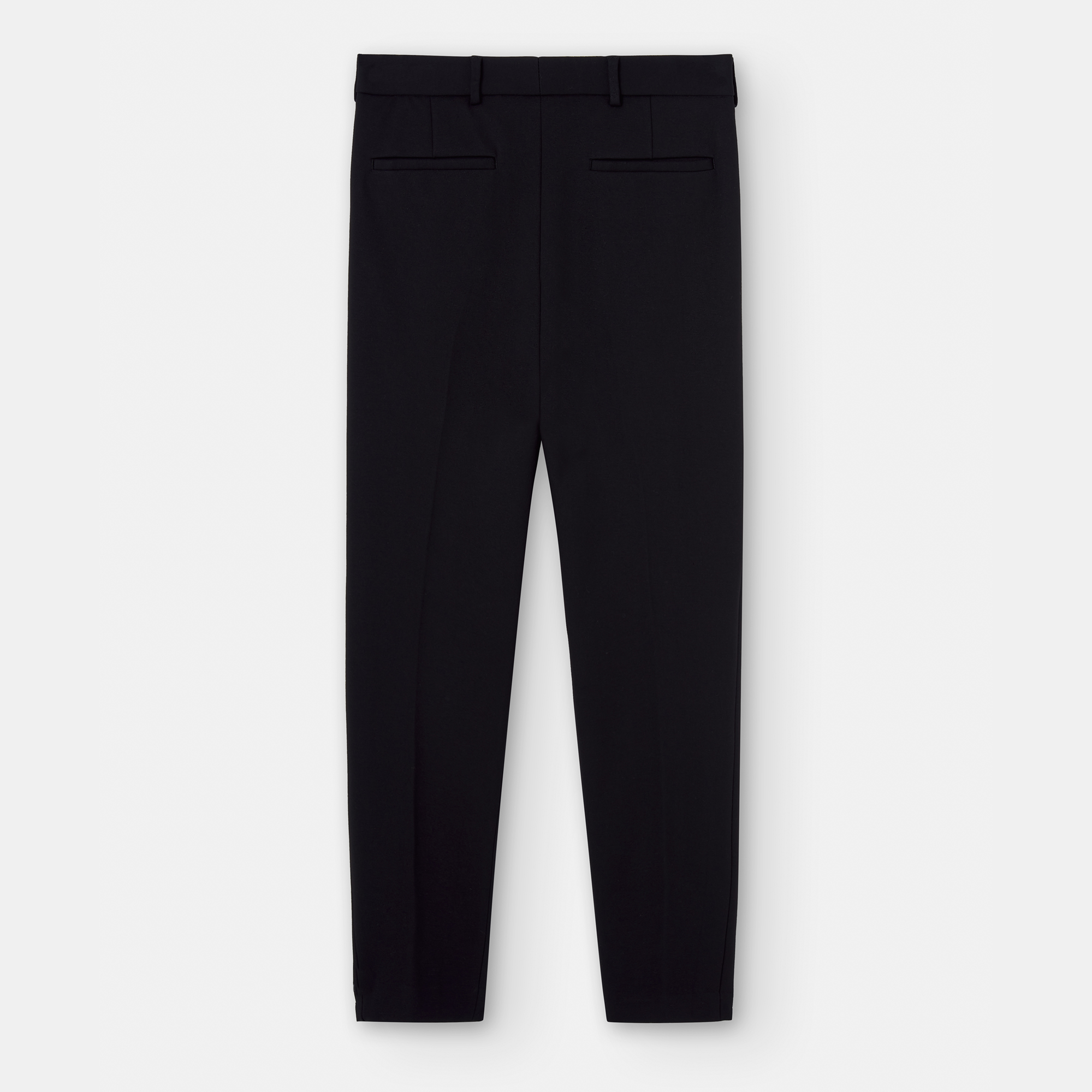 Pantalón slim fit en viscosa elástica image number 5