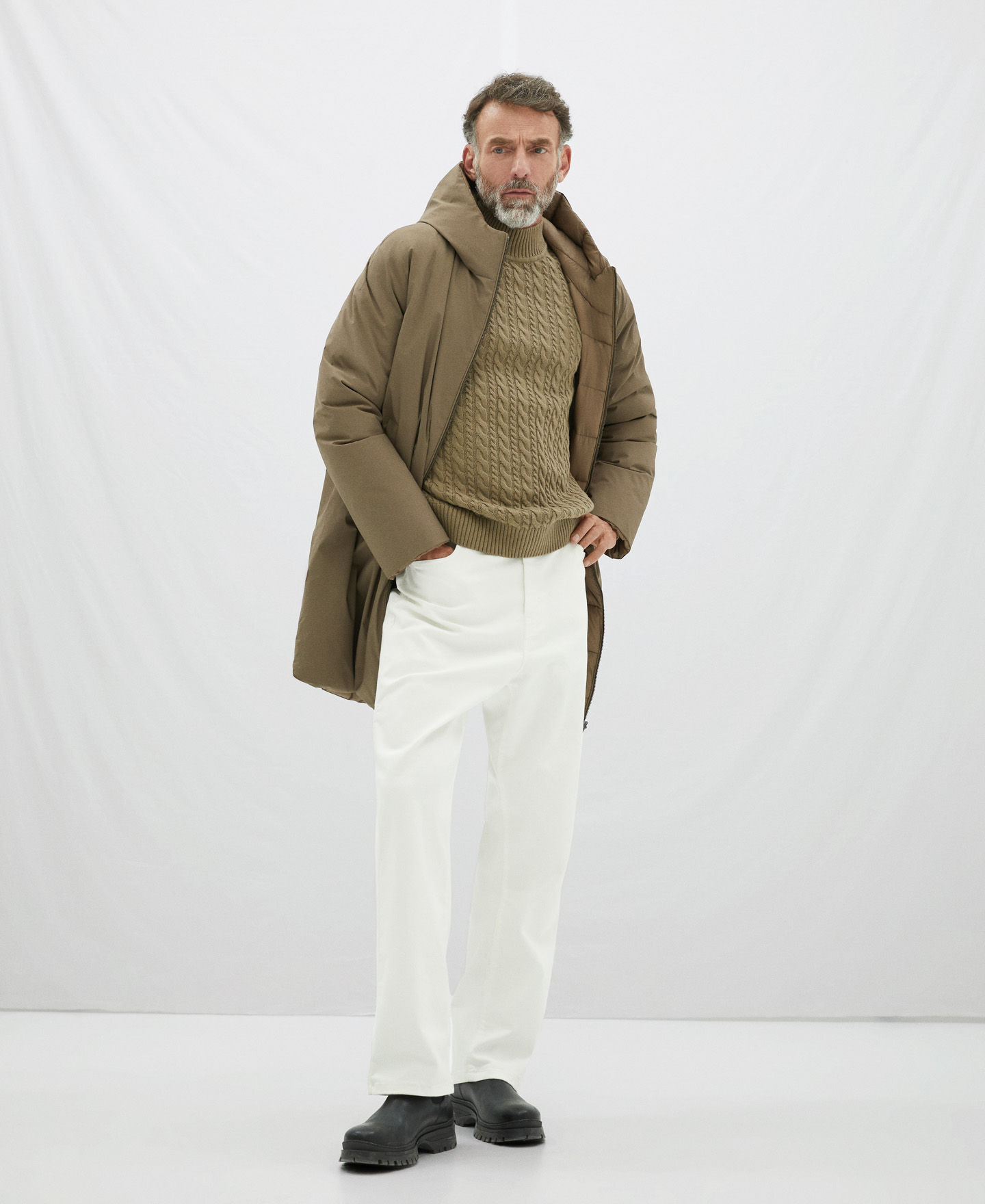 Reversible padded parka image number 1