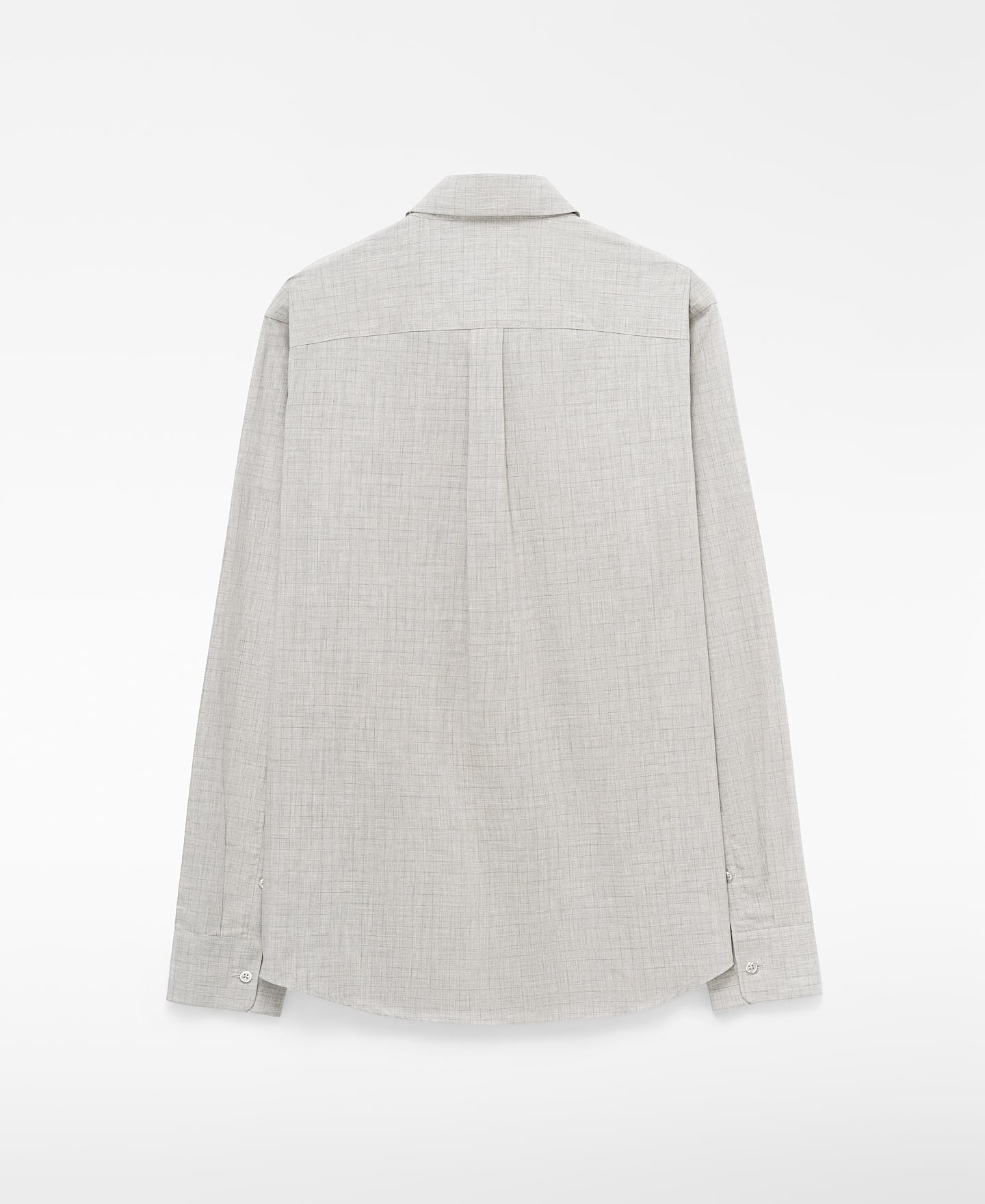 Cotton regular fit checkered shirt image number 5