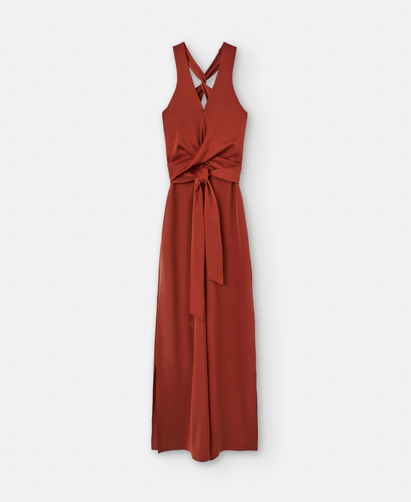 Long dress with halter neck image number 4