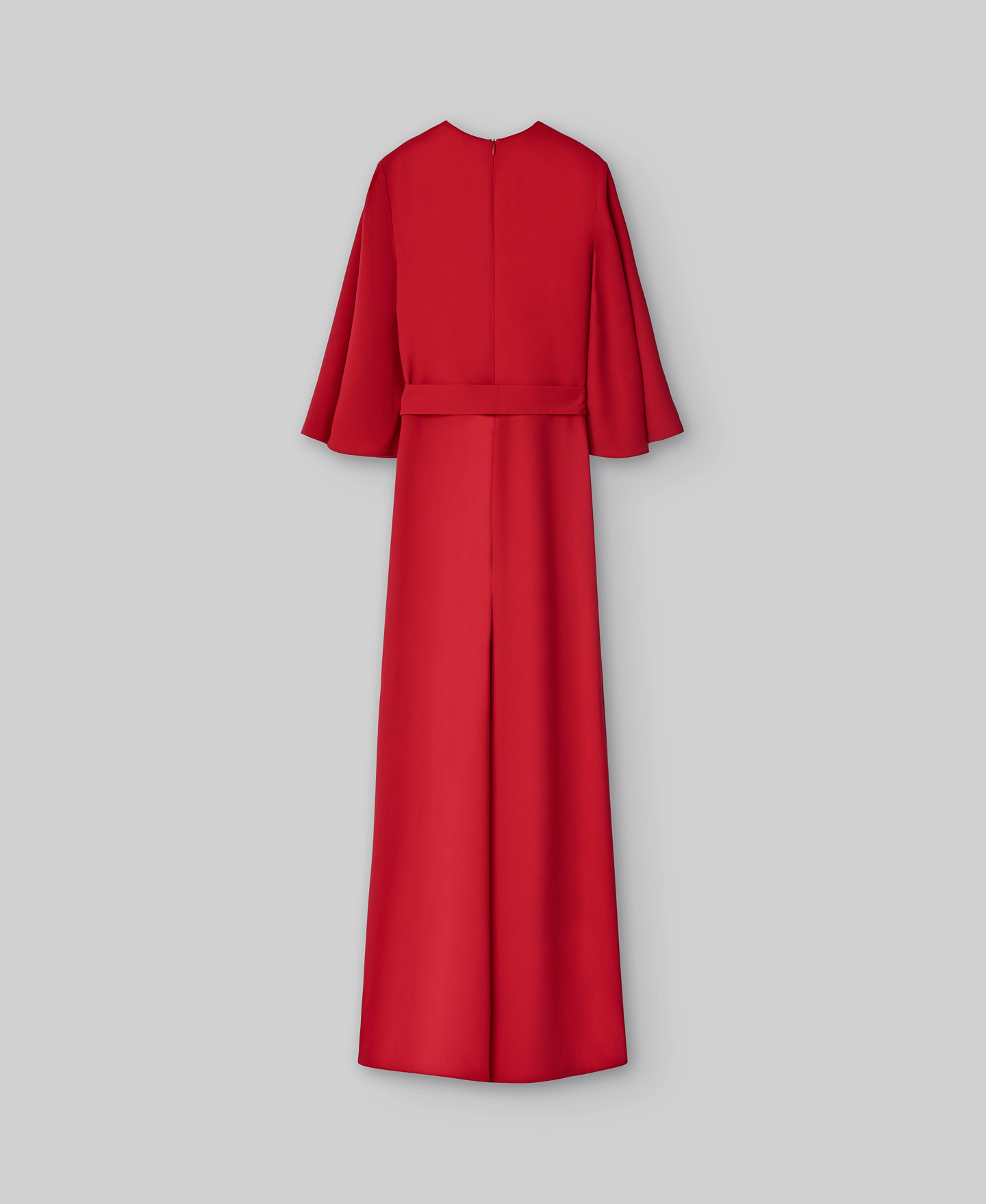 Long red jumpsuit woman image number 5