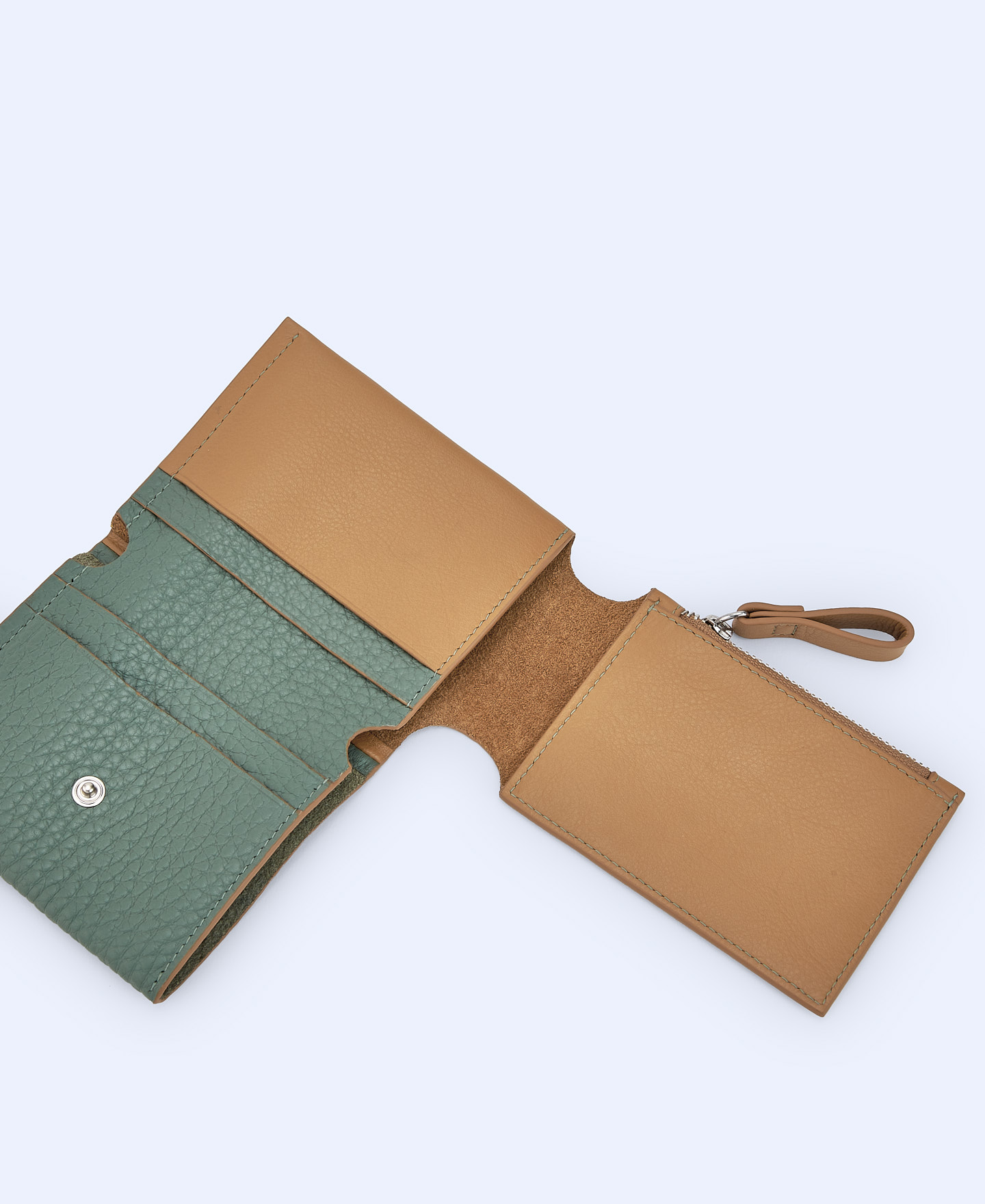 Medium nappa leather wallet image number 2