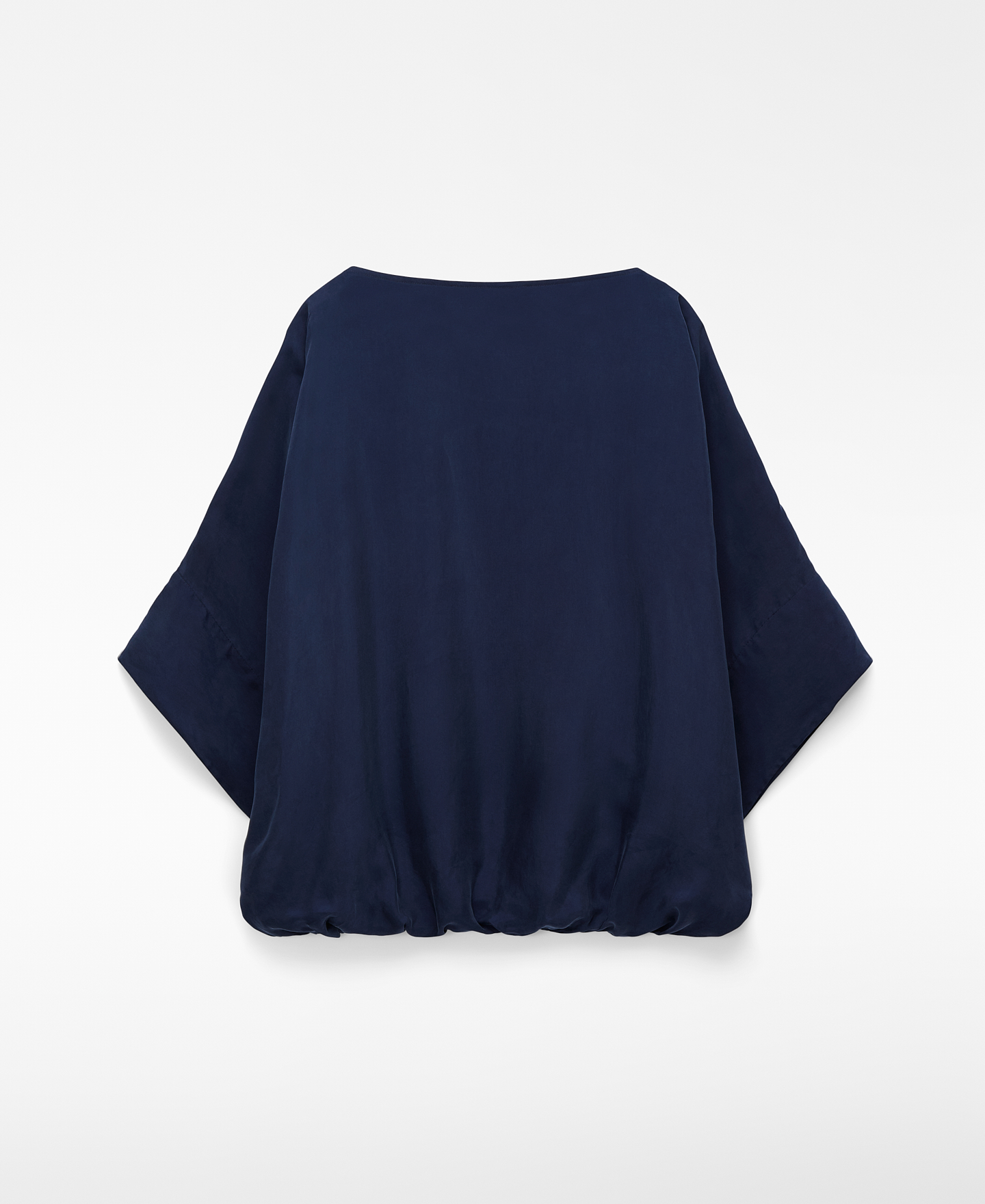 Blusa solta com bainha franzida image number 5