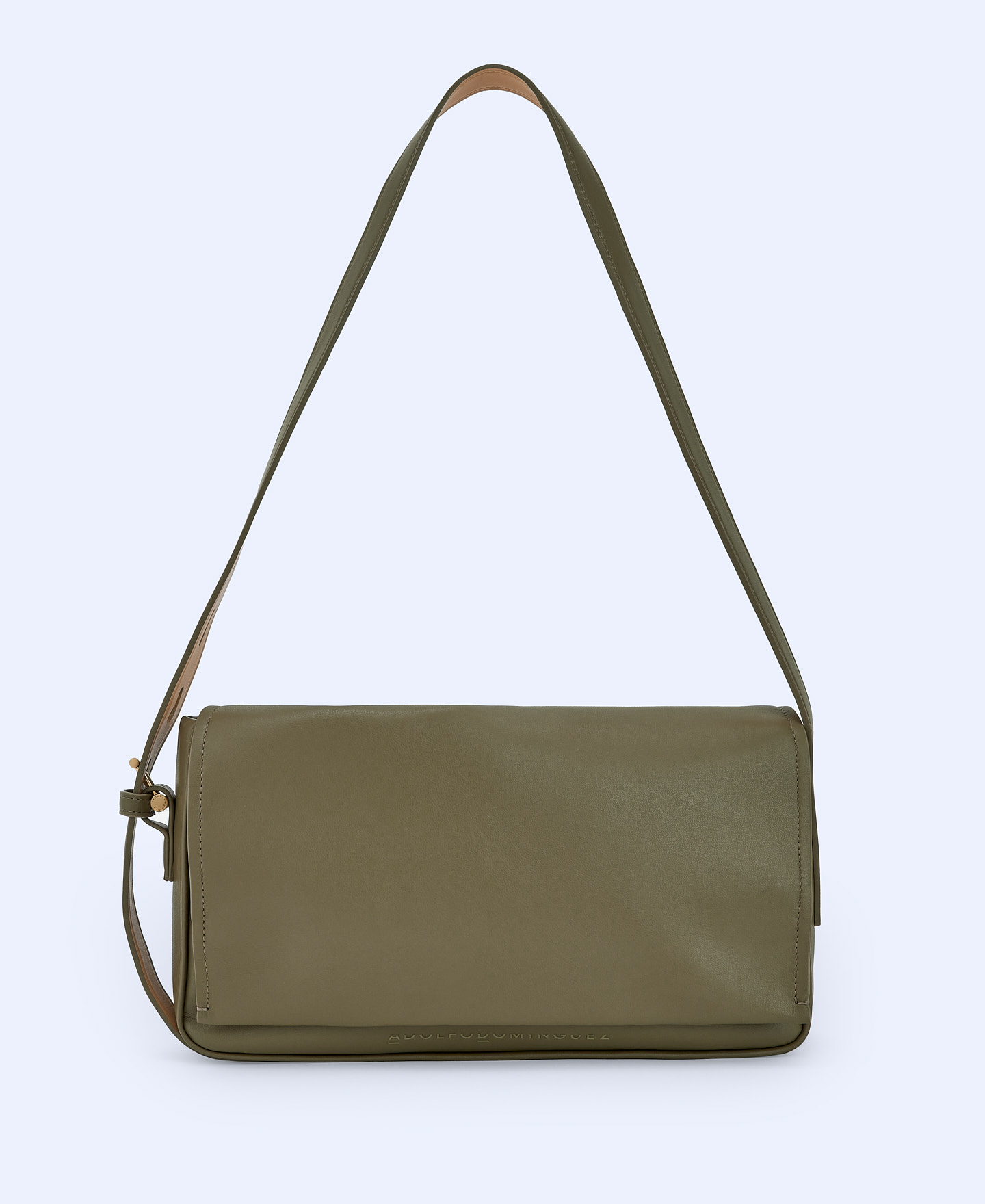 Smooth texture medium shoulder bag image number 0