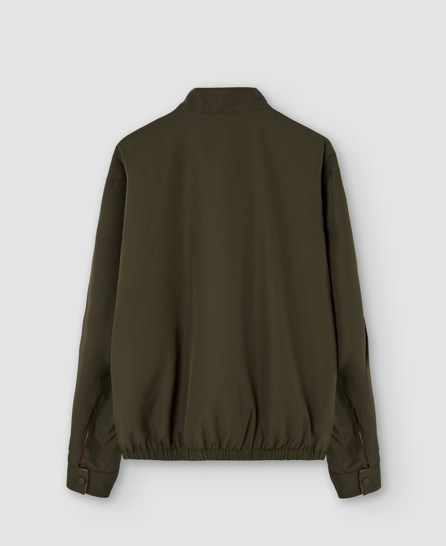 Reversible Mandarin collar Harrington image number 7
