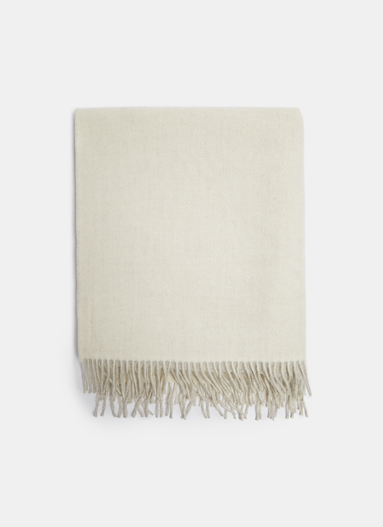 Foulard de alpaca con fleco largo image number 0