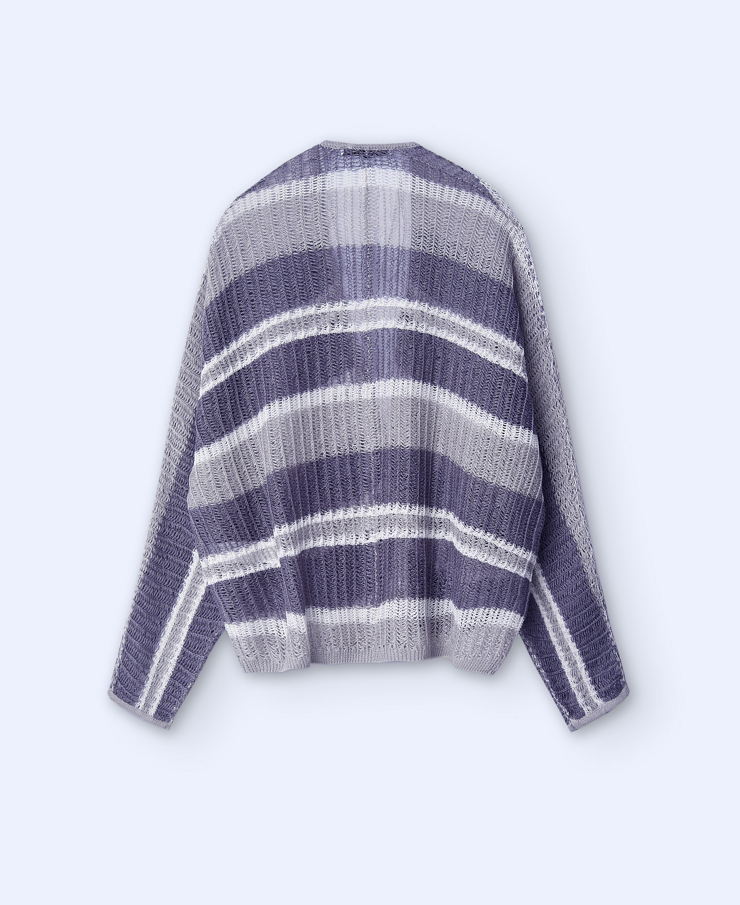 Lace knit linen cardigan image number 5
