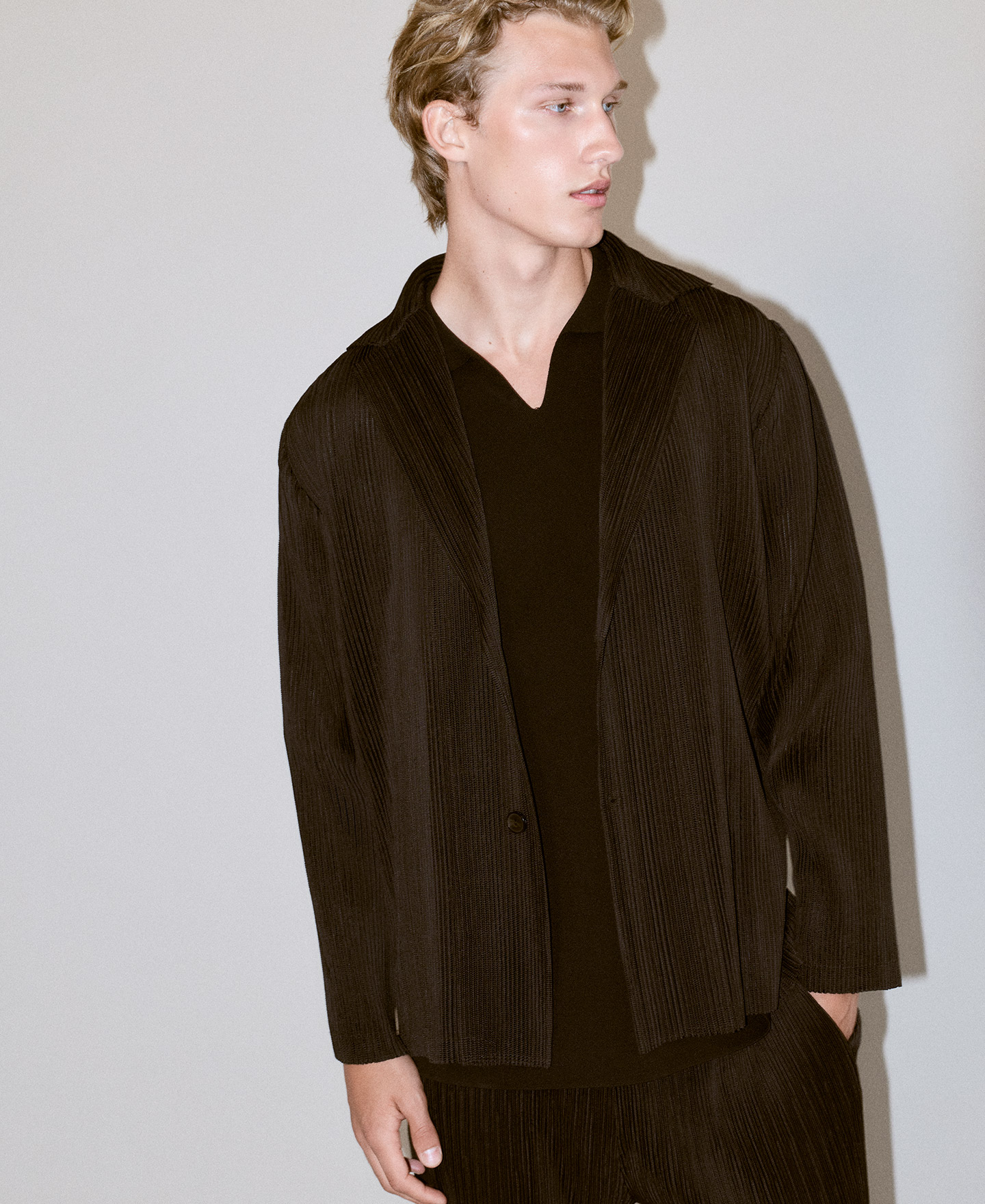 Crinkle blazer image number 4