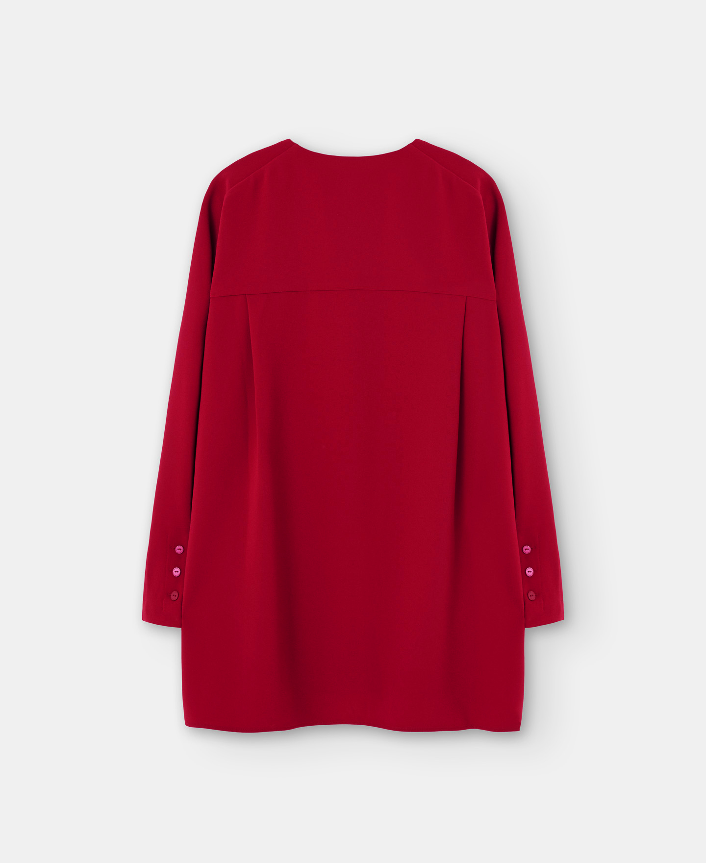 Recycled polyester lapel blouse image number 5