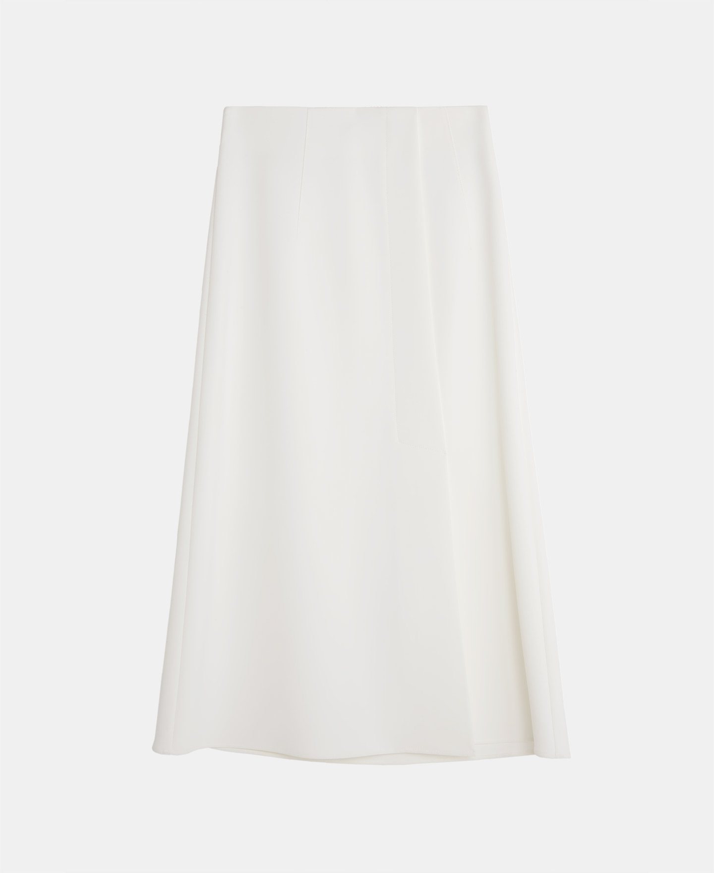 Flared skirt with side slit image number 4