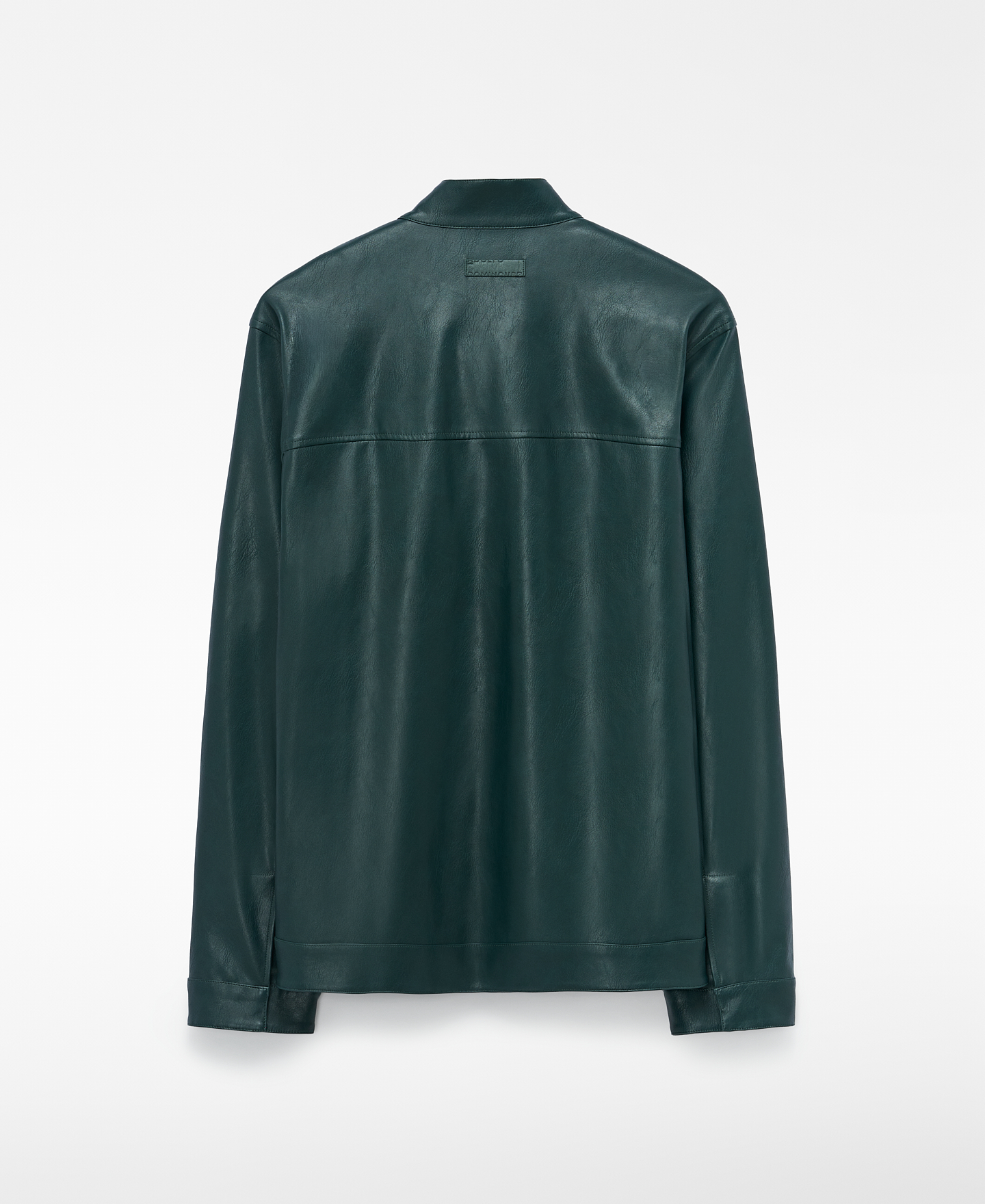 Veste &agrave; col montant Cuir sans Cuir image number 5