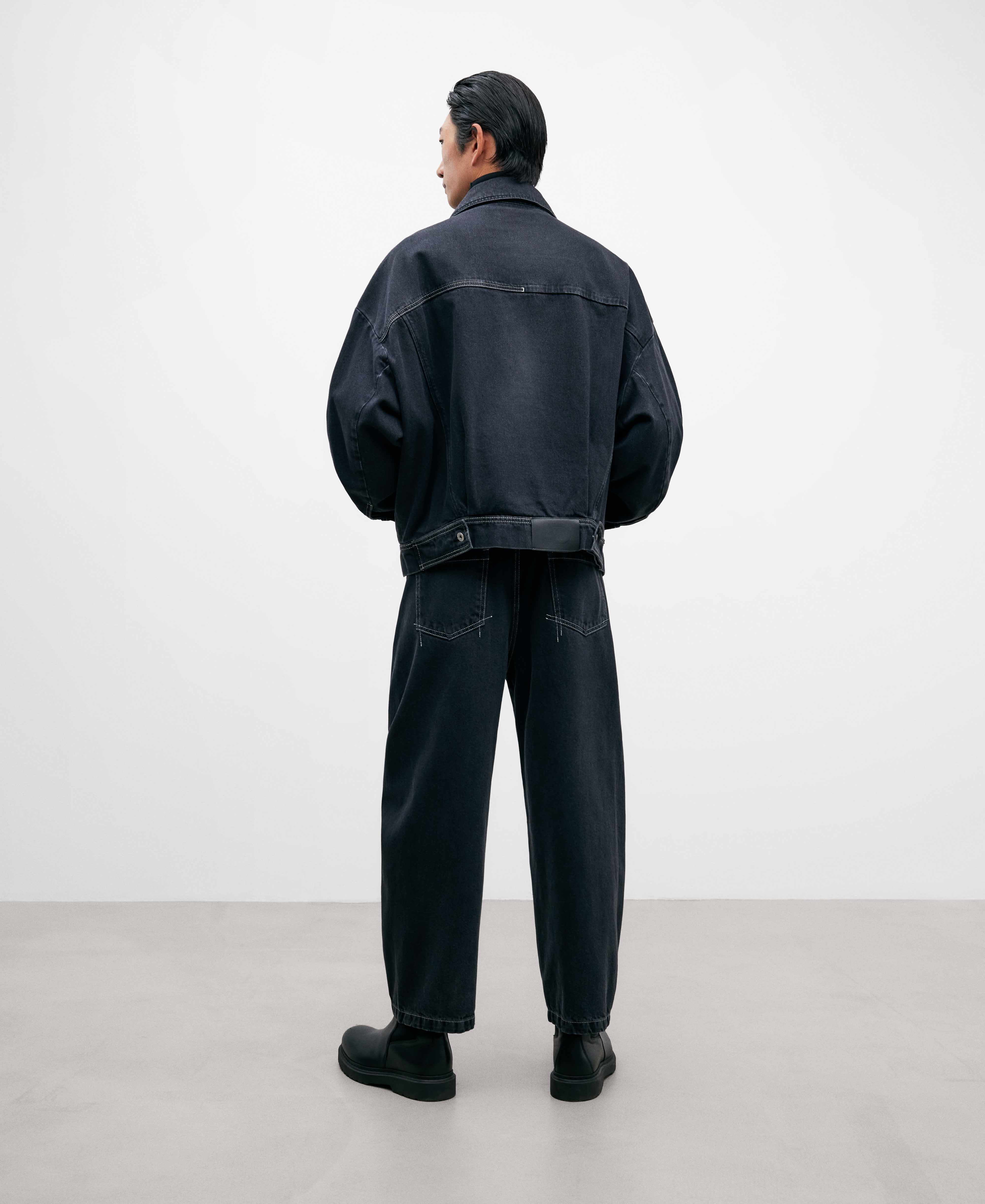 Oversize denim jacket image number 2