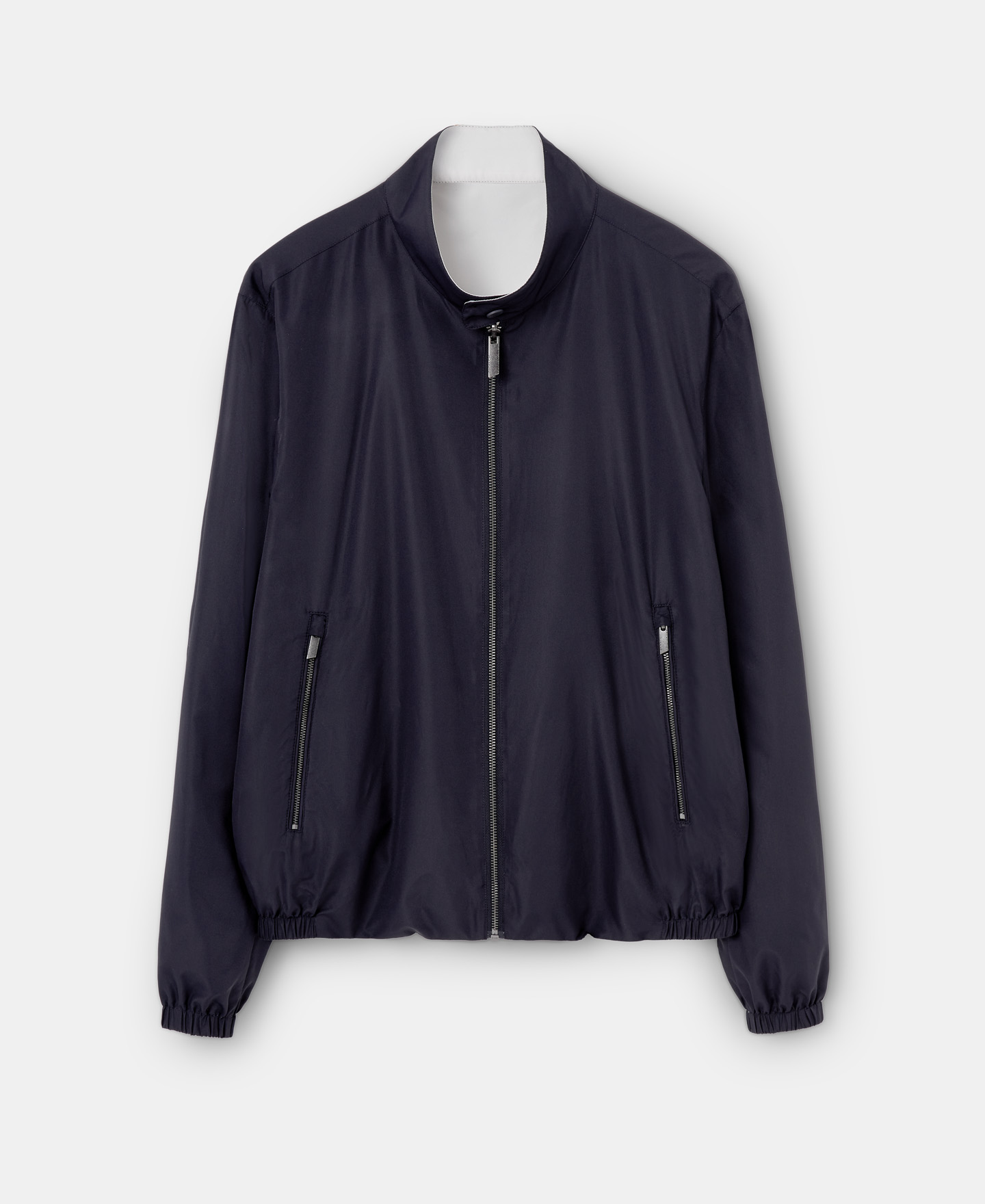 Reversible jacket with mandarin collar image number 4