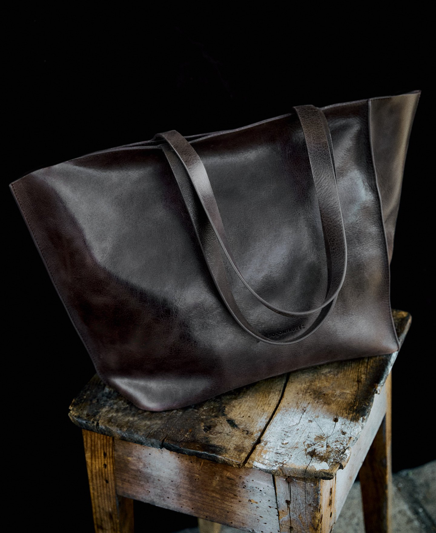 Mala shopper grande Orión em pele responsável para mulher image number 6