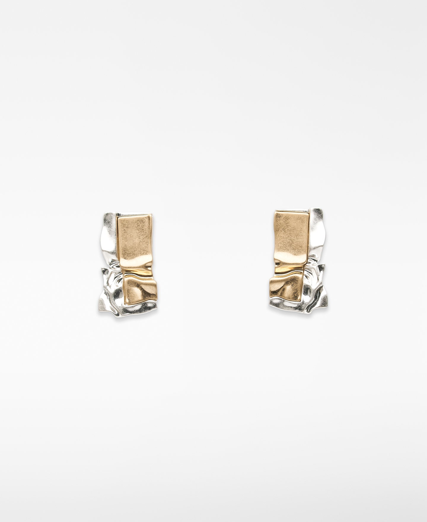 Large double-lacquered earrings woman image number 0