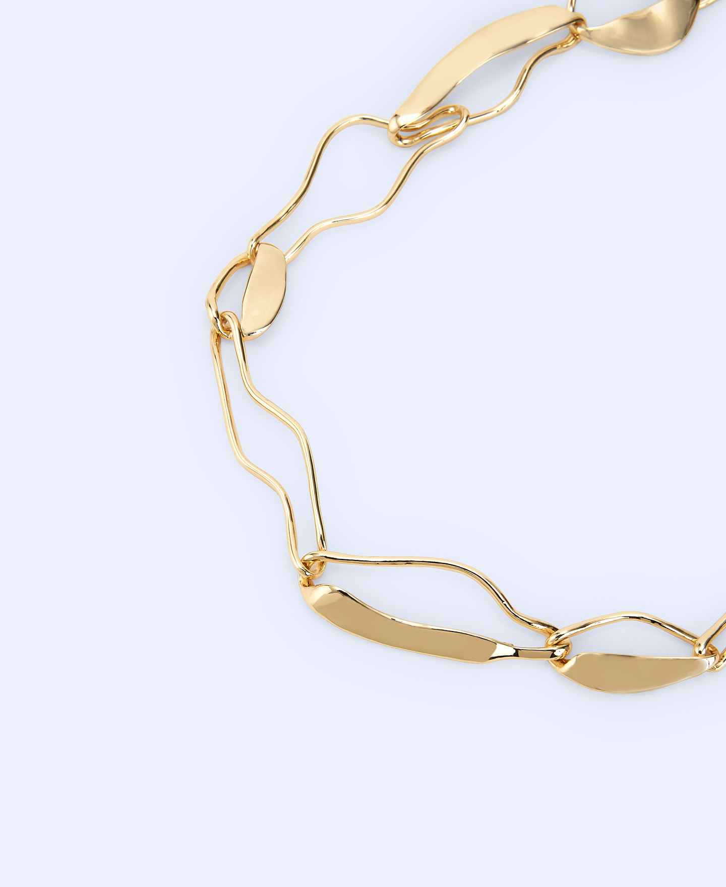 Zinc links necklace image number 1