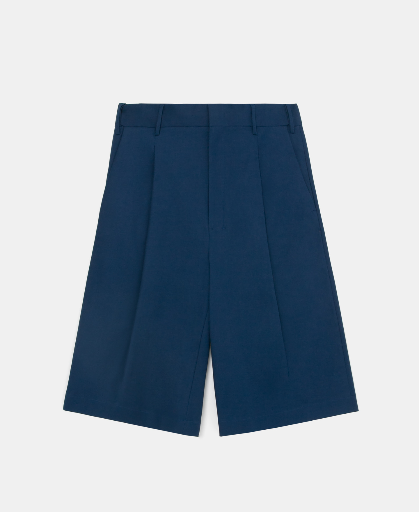 Oversize cotton Bermuda shorts image number 4