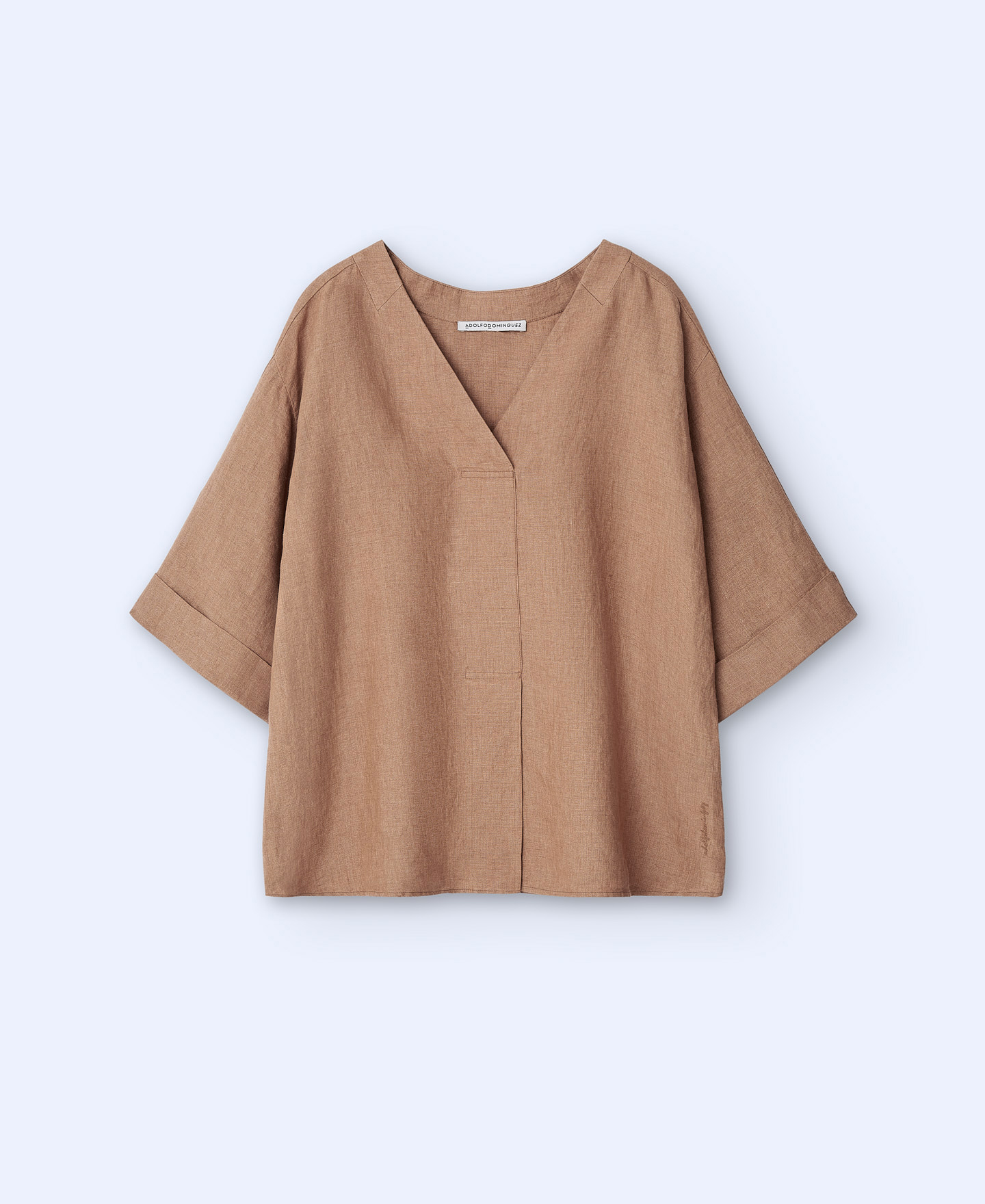 Camisa en lino europeo image number 4