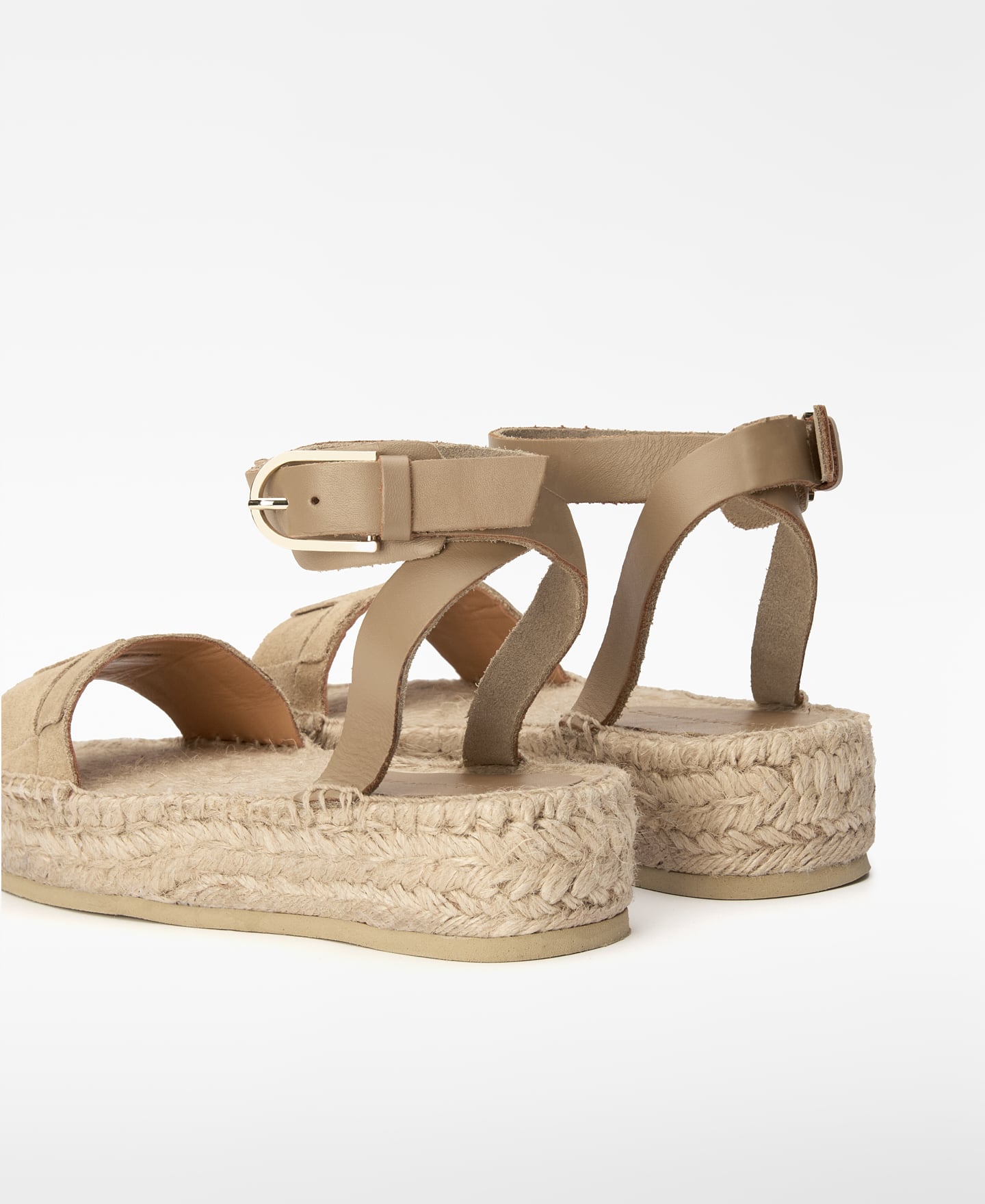 Jute sandal with braided strap image number 2